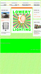 Mobile Screenshot of lowerylighting.com